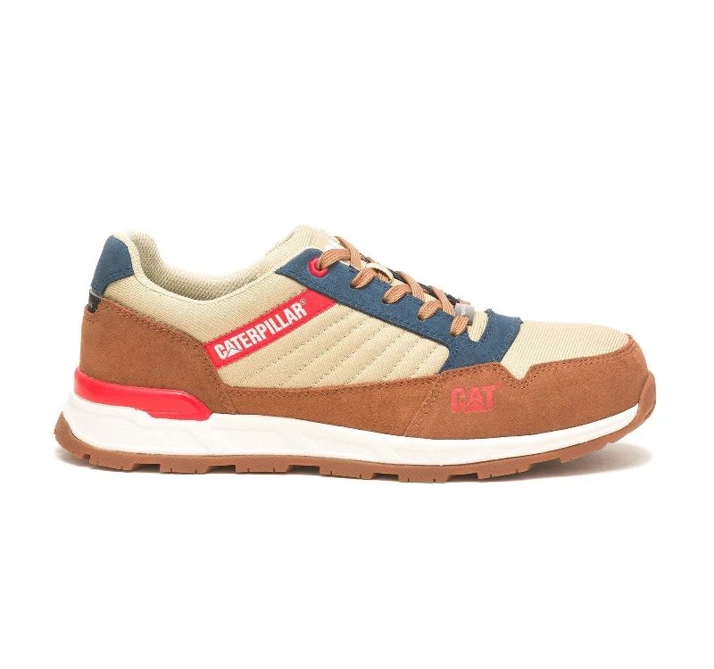 Venward Composite-Toe Work Shoe Orange/Tan