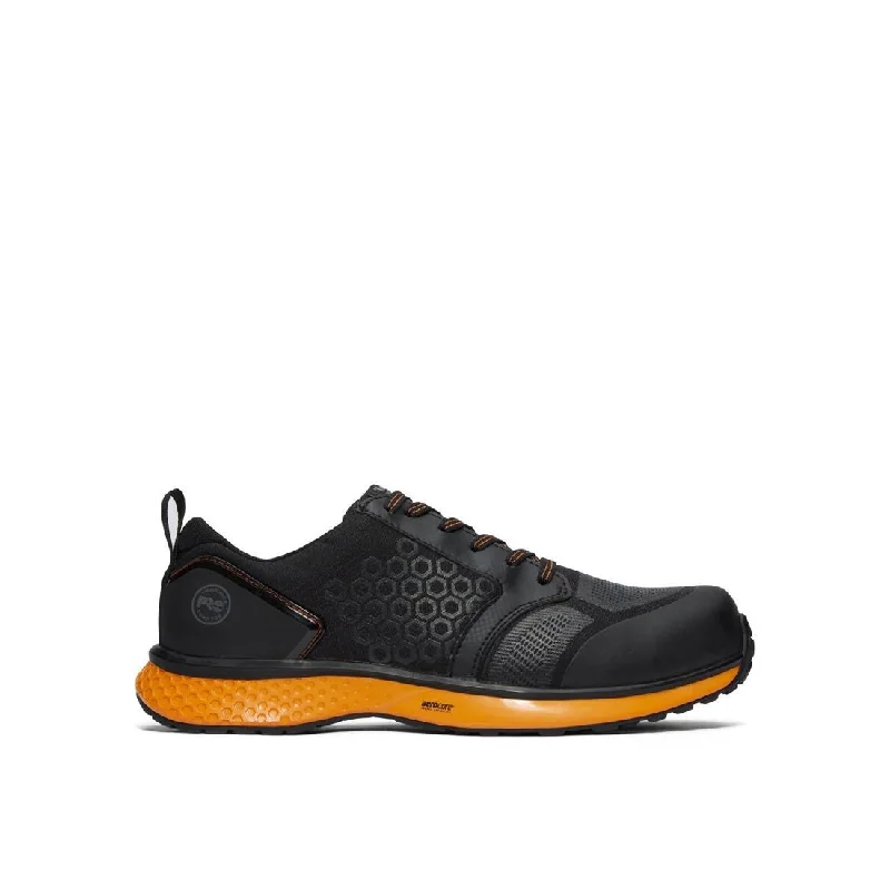 Reaxion Composite-Toe Work Shoe Black\Orange