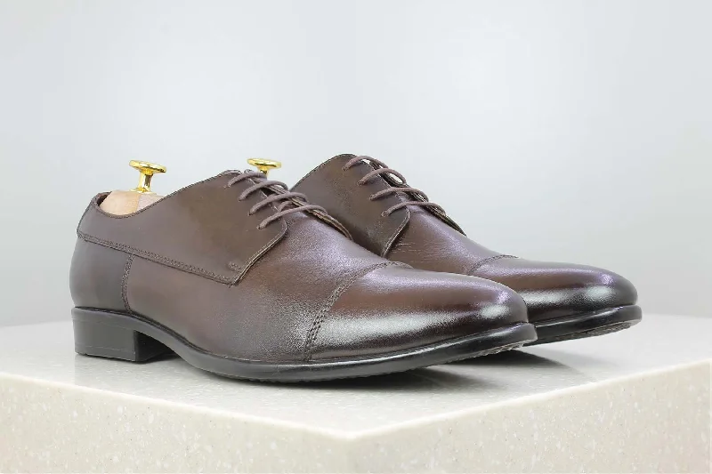 Office Lace-Up - Brown