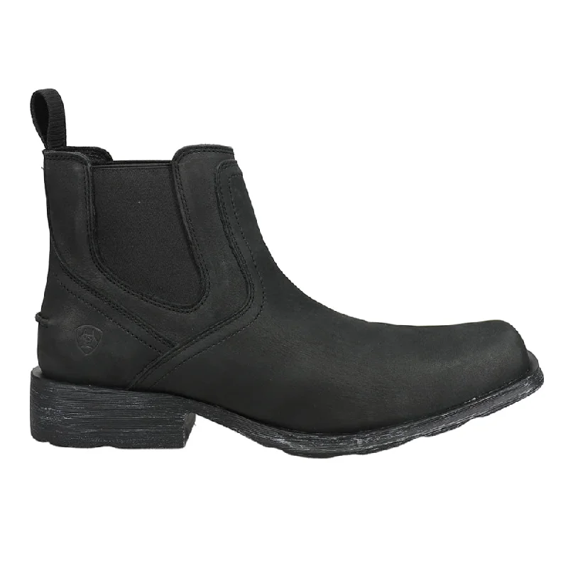 Midtown Rambler Square Toe Chelsea Boots