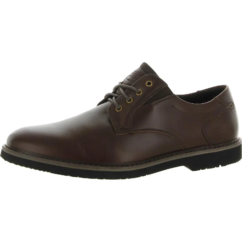 Denali Mens Leather Lace Up Oxfords