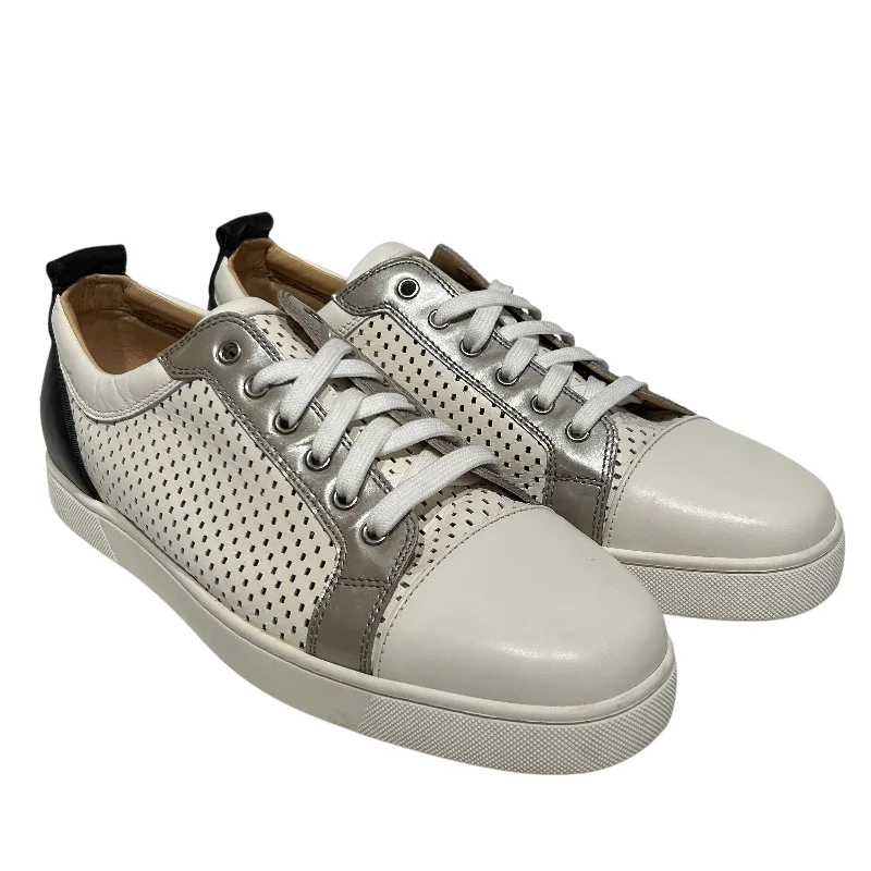 Christian Louboutin/Low-Sneakers/EU 46/Leather/WHT/