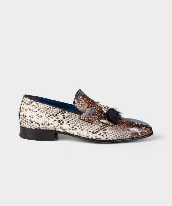 Crocodile Pattern Loafer