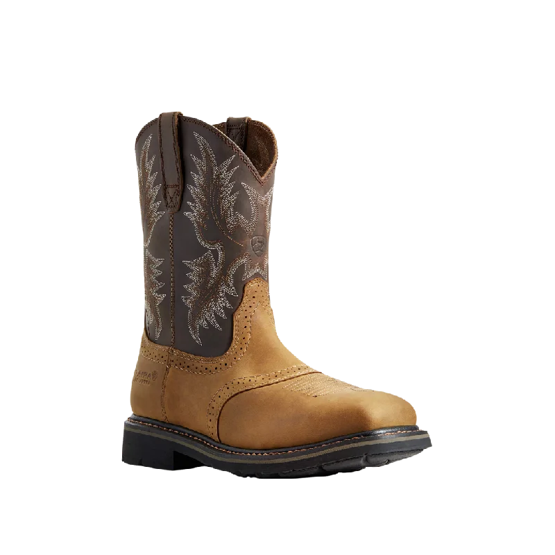 Ariat Men's Sierra Wide Square Toe Steel Work Boots