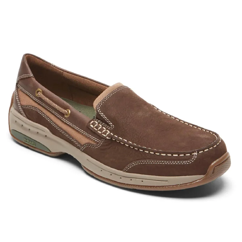 Men’S Captain Venetian Boat Shoe - 4E Width In Java