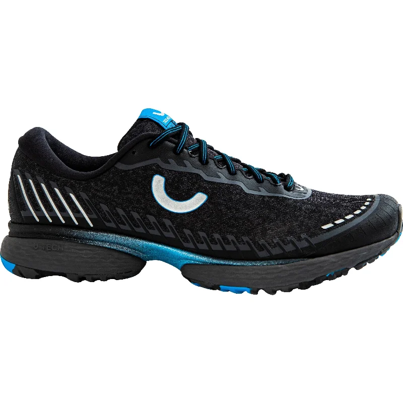 True Motion U-Tech Nevos Elements Mens Running Shoes - Black