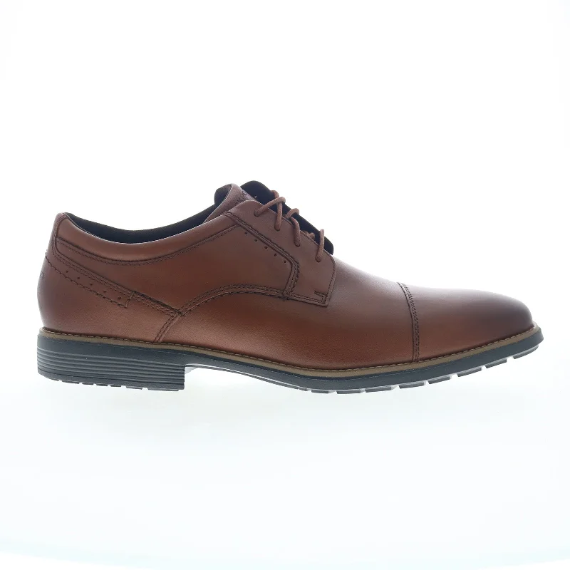 Rockport Next Gen Cap Toe Mens Brown Oxfords & Lace Ups Cap Toe Shoes