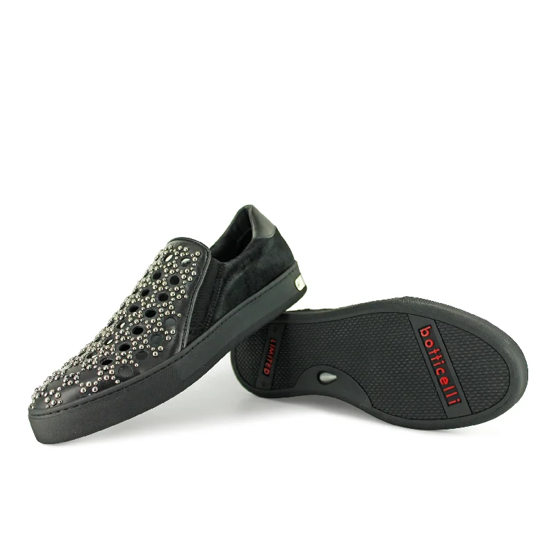 LU33816 - Black Studded Cavallino