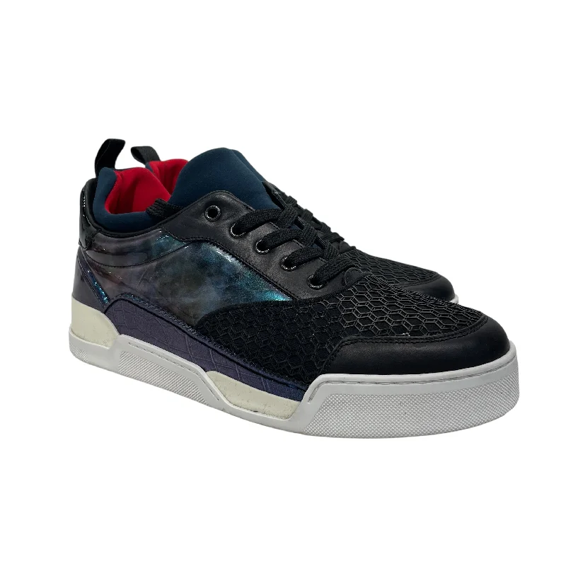 Christian Louboutin/Low-Sneakers/US 9/All Over Print/BLK/