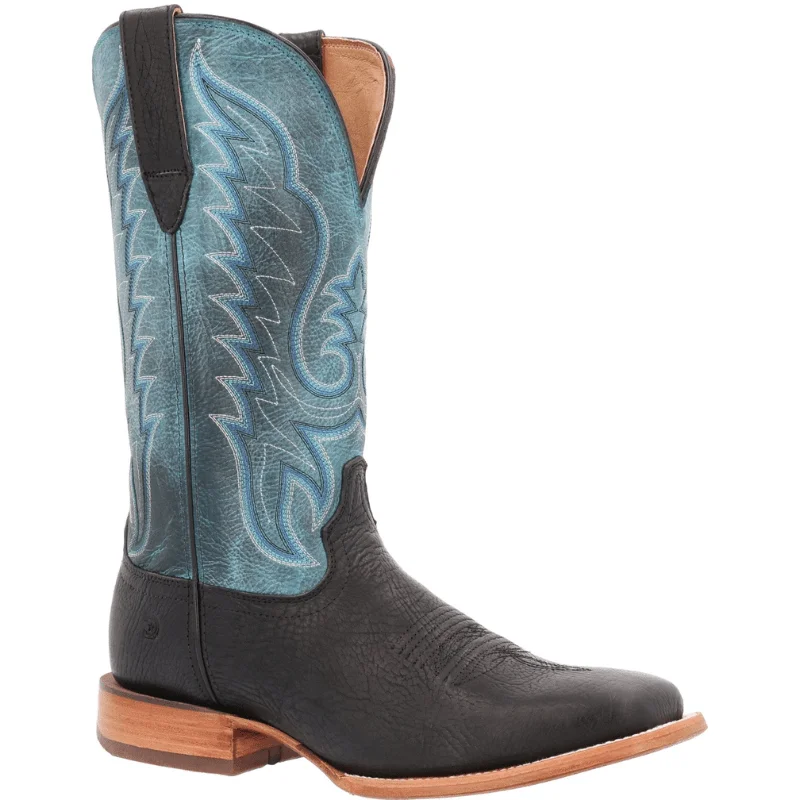 Durango Men's Arena Pro Black/Blue Lagoon Western Boots DDB0413