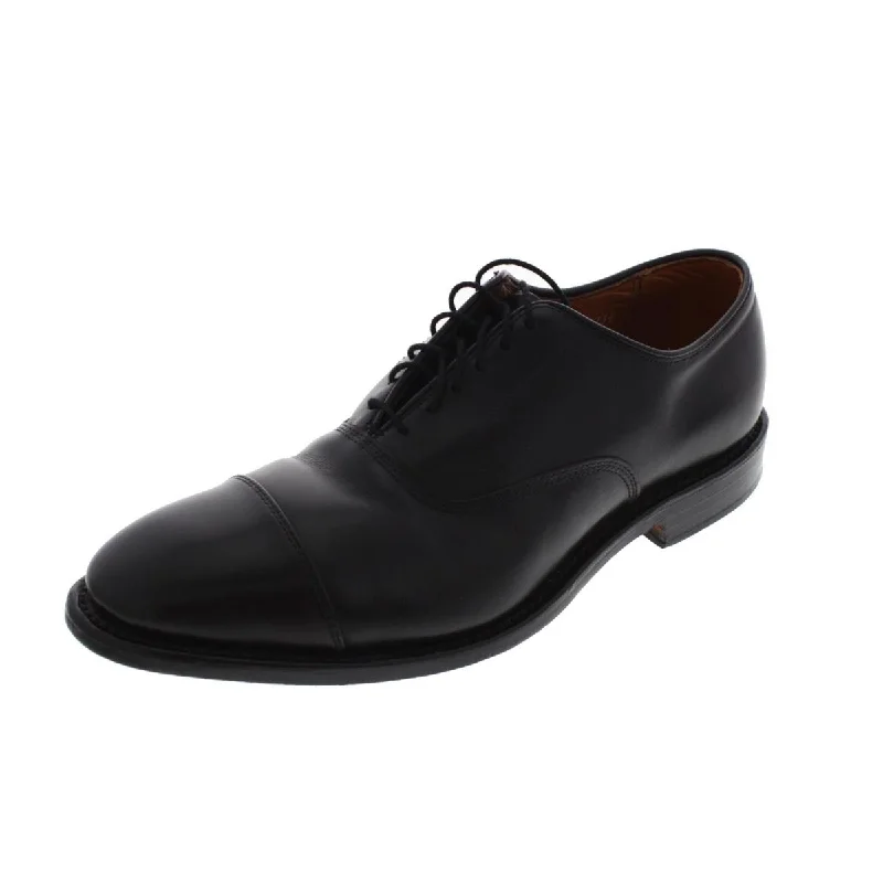 Park Avenue Mens Leather Dress Cap Toe Oxfords