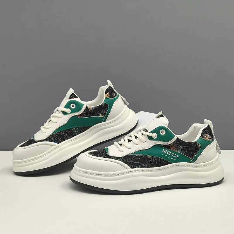 Durable Outdoor Sneakers Men Fashion Breathable Casual Skate Shoes