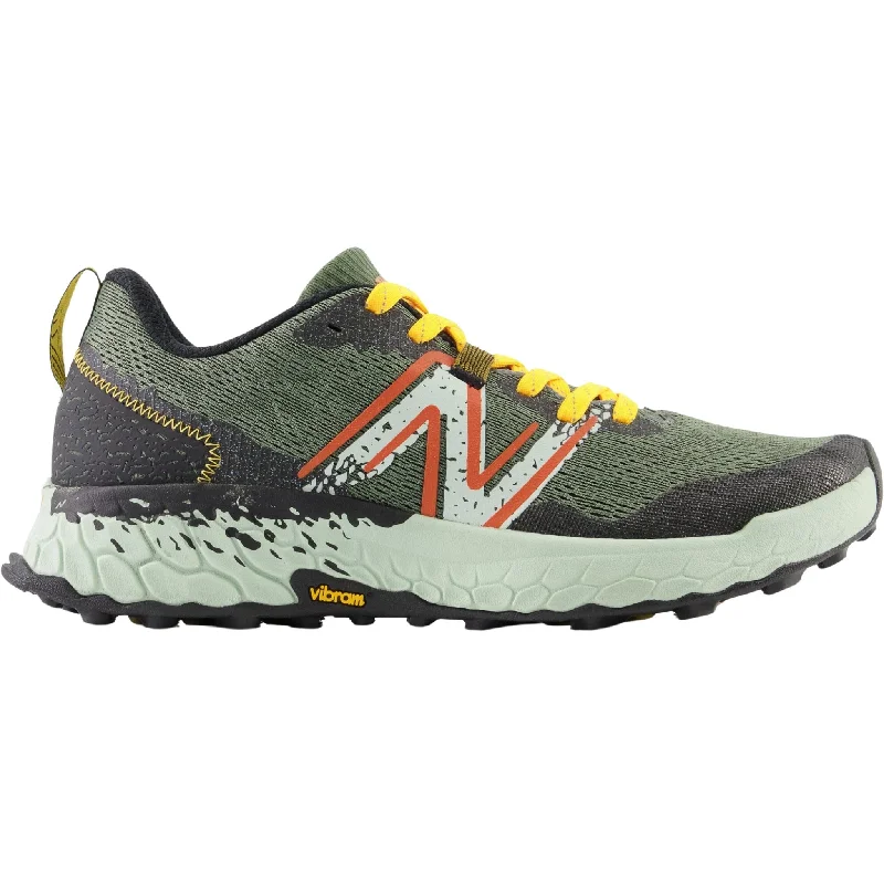 New Balance Men's Fresh Foam X Hierro v7 Trail Running Shoes - Olive - ONLINE STORE CREDIT/EXCHANGE ONLY