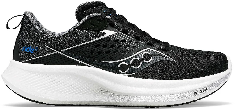 Saucony Ride 17 Mens Running Shoes - Black