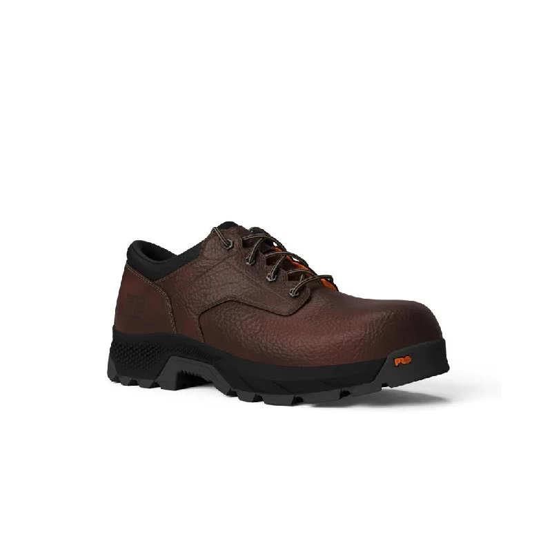 Titan Ev Composite-Toe Oxford Work Shoe Brown