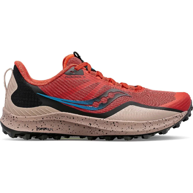 Saucony Peregrine 12 Mens Trail Running Shoes - Red