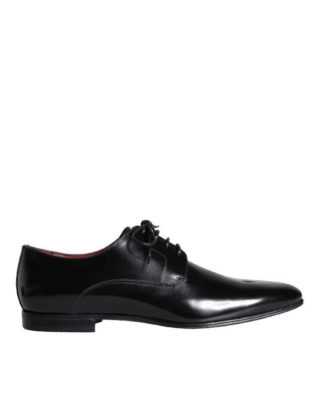 Dolce & Gabbana  Calfskin Leather Derby Dress Men Men's Shoes