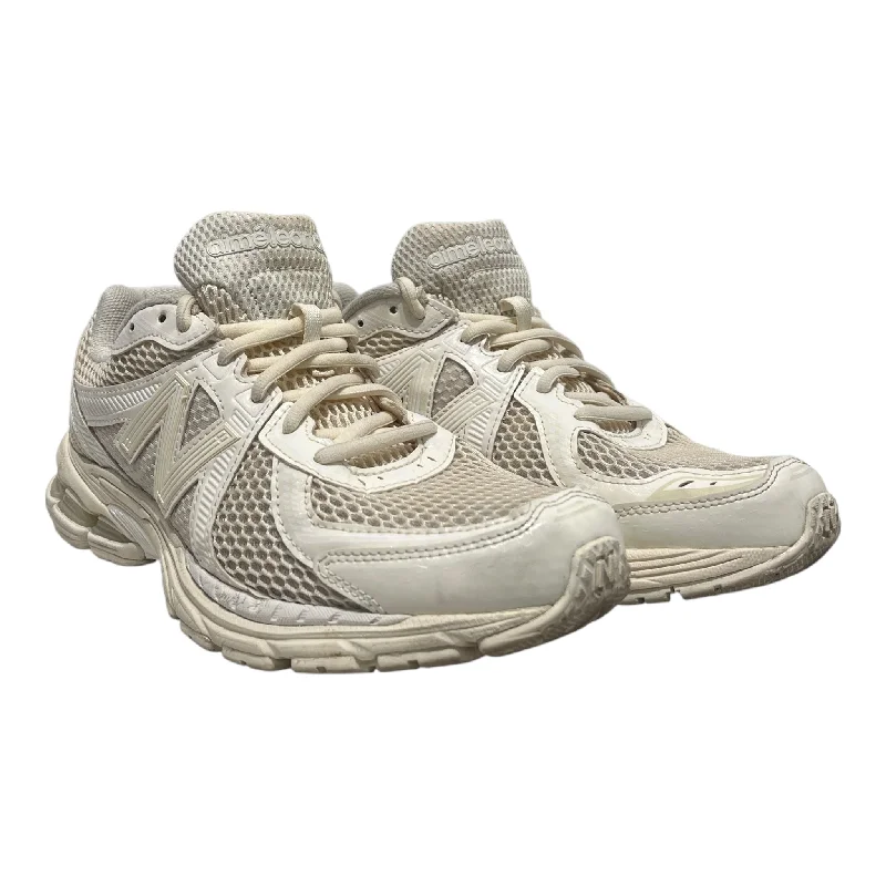 NEW BALANCE/AIME LEON DORE/Low-Sneakers/US 9.5/Nylon/CRM/860V2