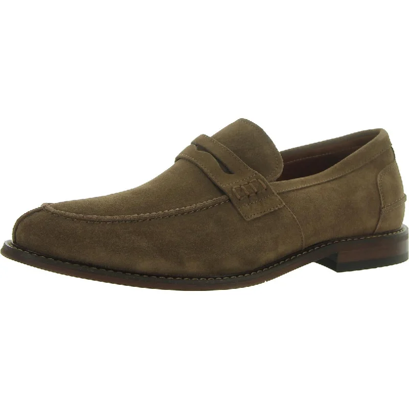 MARLOWE Mens Leather Almond toe Loafers