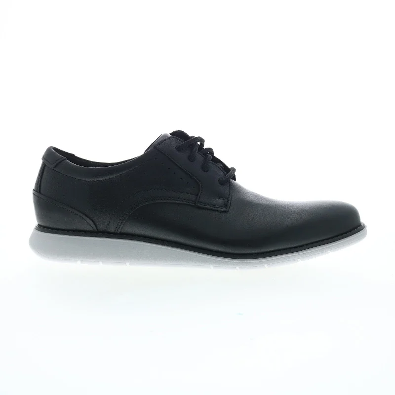 Rockport Total Motion Craft Plain Toe Mens Black Oxfords Plain Toe Shoes