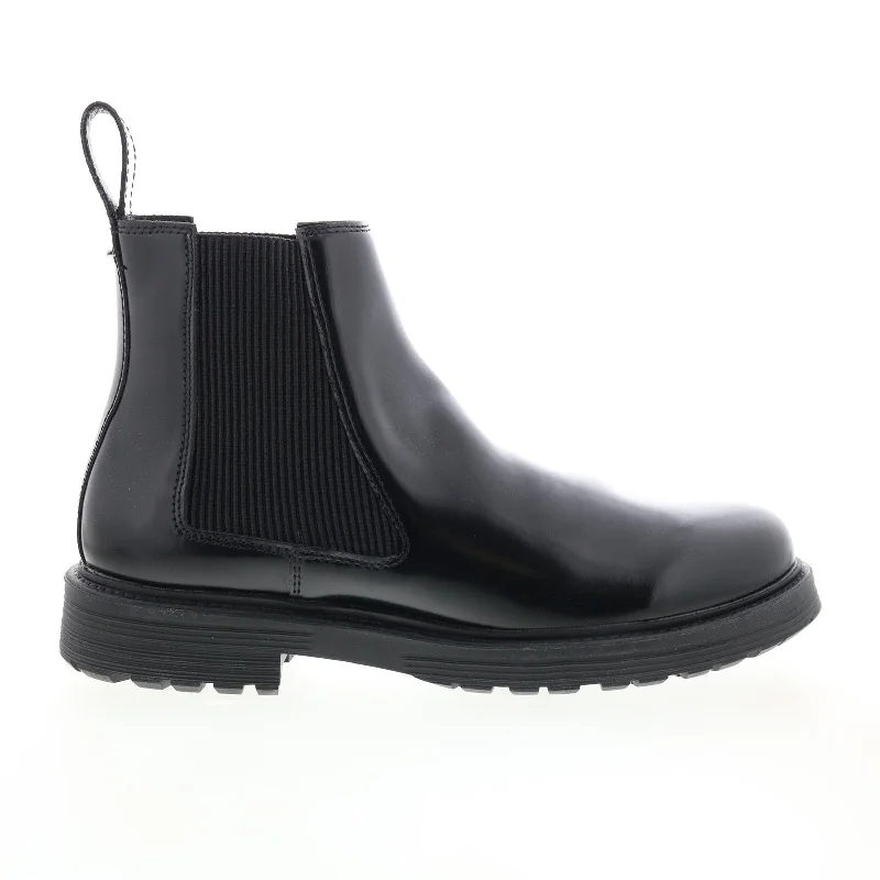 Diesel D-Alabhama LCH Y02999-P4471-T8013 Mens Black Leather Chelsea Boots