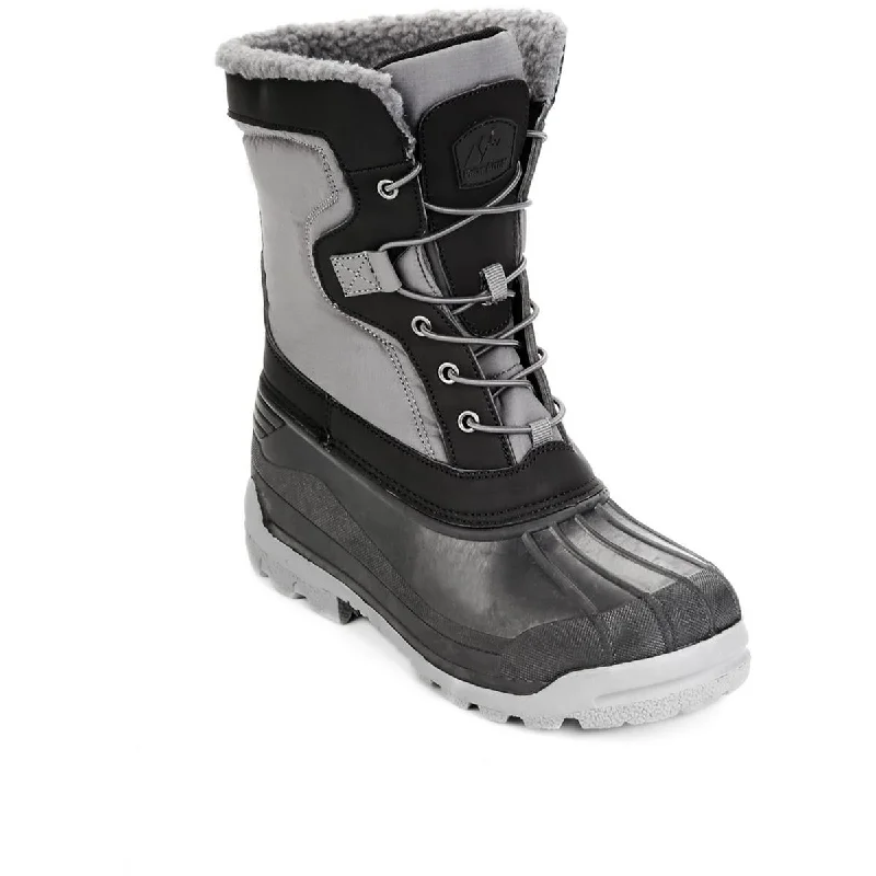 Polar Armor Mens ARCTIC 02 Upper Nylon Rubber Winter & Snow Boots