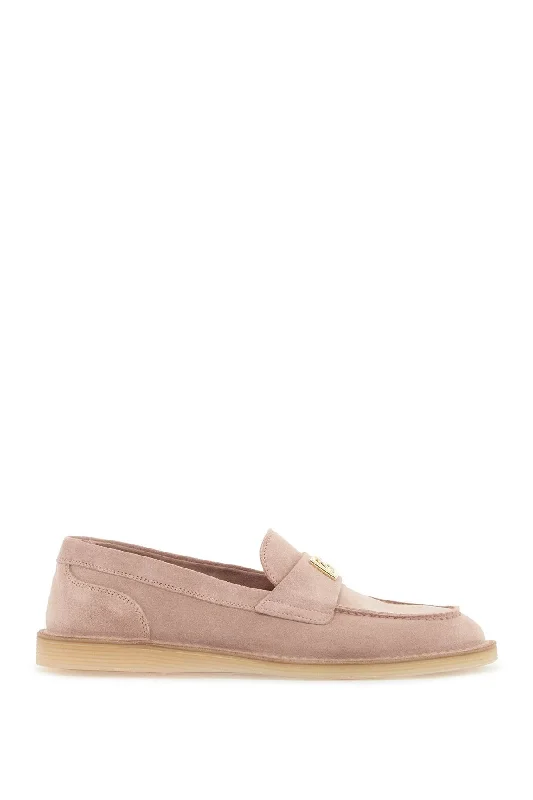 Dolce & Gabbana Suede Leather Moccas