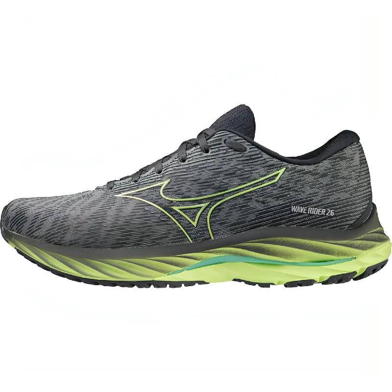 Mizuno Wave Rider 26 Mens Running Shoes - Grey