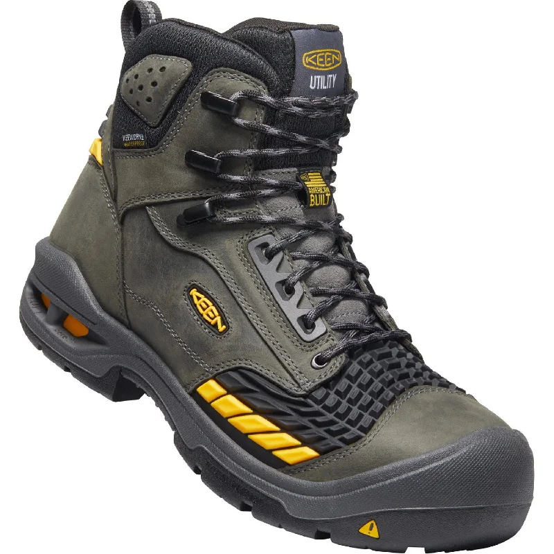 KEEN TROY 6" WATERPROOF CARBON-FIBER TOE MEN'S