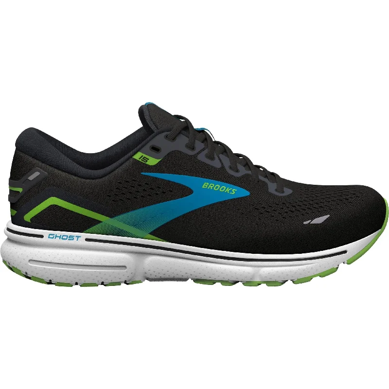 Brooks Ghost 15 Mens Running Shoes - Black