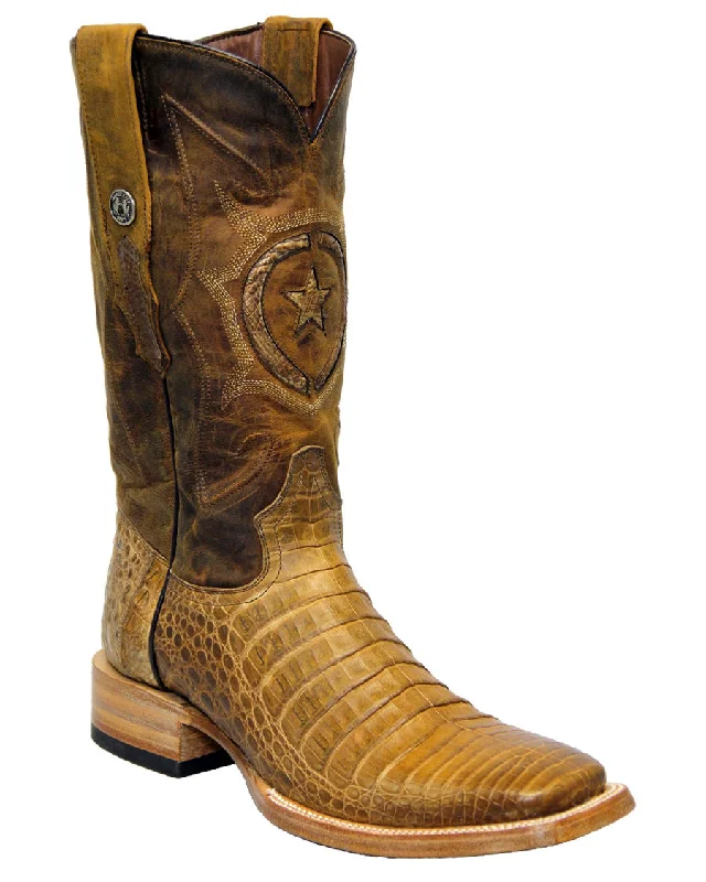 Men's Caiman Belly Boots