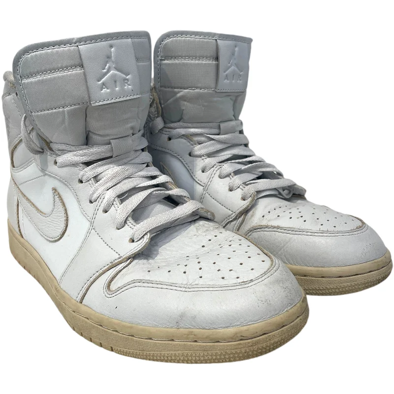 NIKE/Hi-Sneakers/US 10/Leather/WHT/Jordan 1 Premium High Platinum