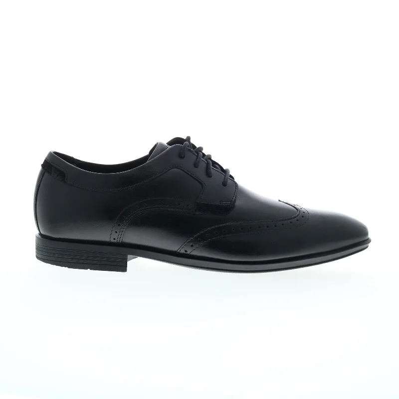 Rockport Somerset Wingtip Mens Black Oxfords Wingtip & Brogue Shoes