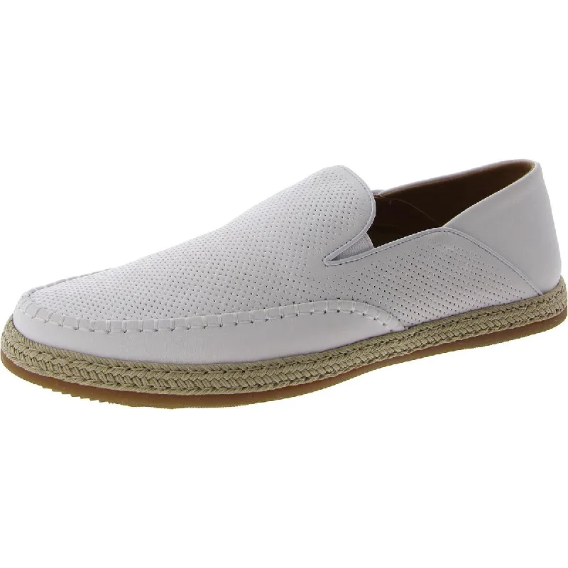 CAYDENN Mens Leather Slip on Loafers