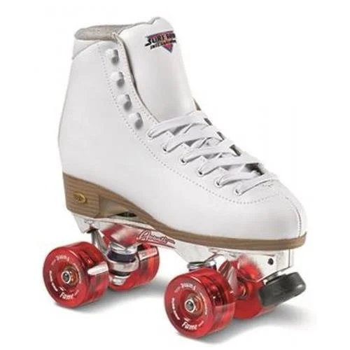 Suregrip Fame Roller Skates White w Avanti Aluminium