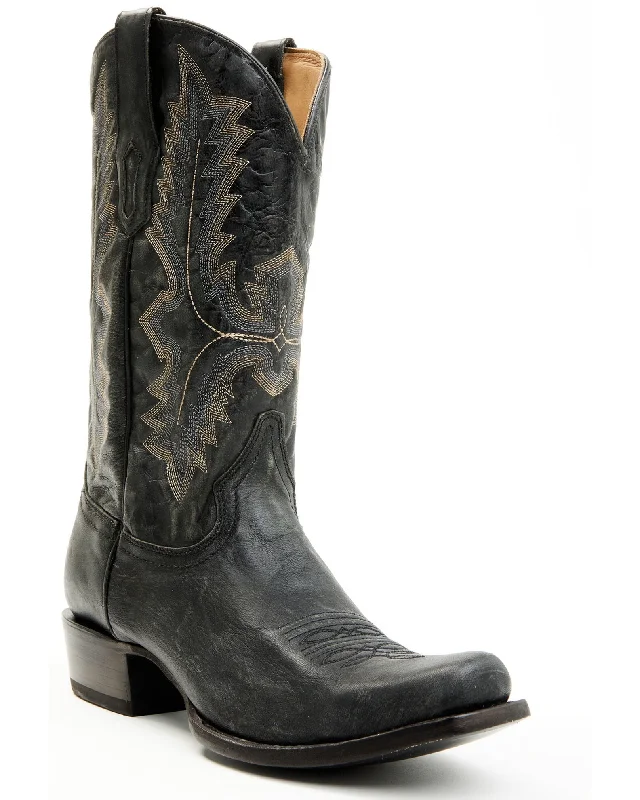 Flexible Lightweight Walking Shoes Corral A4547 Men's Black Narrow SQ Toe Cowboy Boots