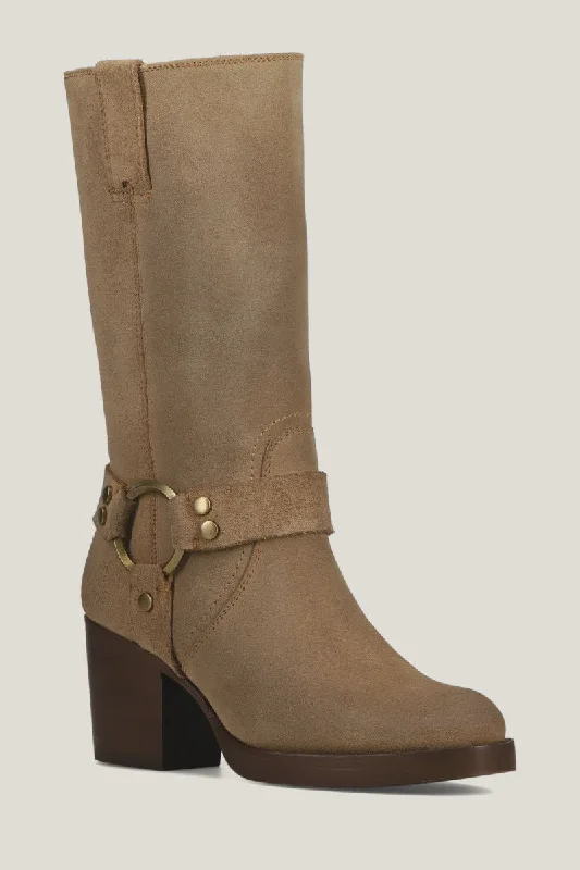 All-Season Lightweight Sneakers Frye Jean Harness Almond Hendricks Suede Boots Leather FR41452-ALMO All-Season Lightweight Sneakers Frye Jean Harness Almond Hendricks Suede Boots Leather FR41452-ALMO